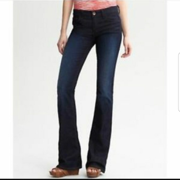 Banana Republic Denim - Banana Republic Flare Jeans Dark wash